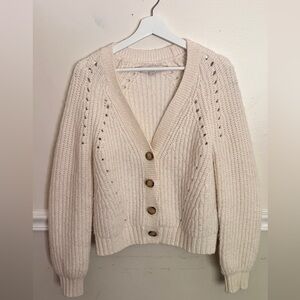 Beige Loft Cardigan